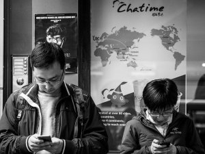 chat between two person